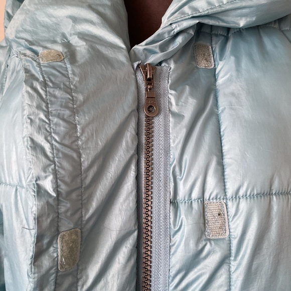 Souris mini zipper puffer coat, hoodie spring, fall or winter! Size 10 girl - Picture 11 of 17